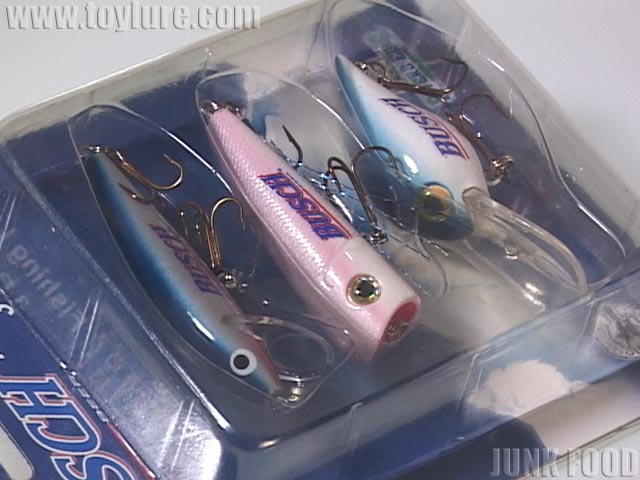 JUNK FOOD item: T-4055 BUSCH BEER ブッシュビール ルアーセット