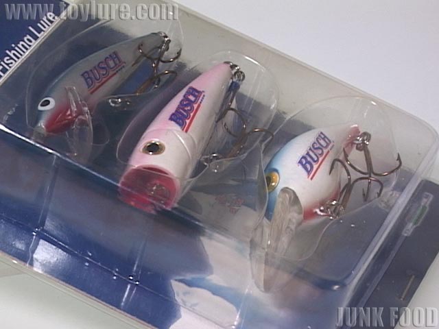 JUNK FOOD item: T-4055 BUSCH BEER ブッシュビール ルアーセット